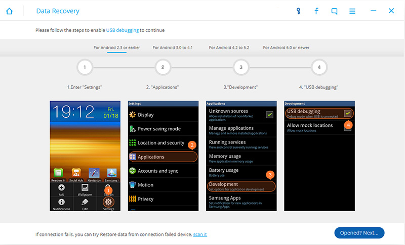 recover deleted photos from samsung galaxy ace