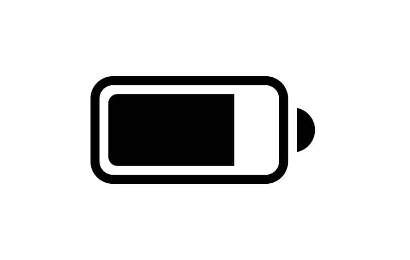 mostra la percentuale della batteria di Samsung Galaxy