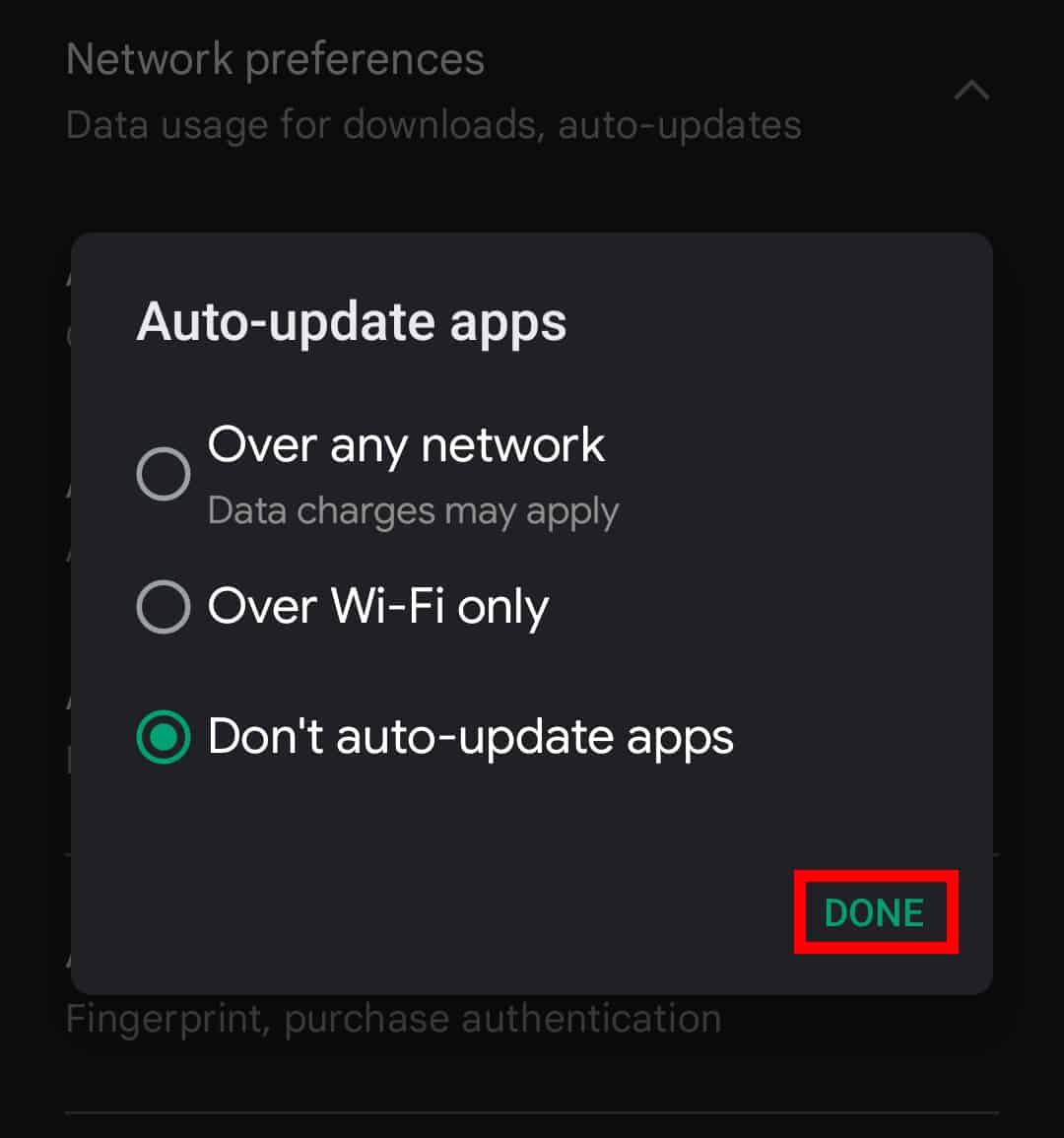 Come disabilitare gli aggiornamenti automatici delle app Play Store 6